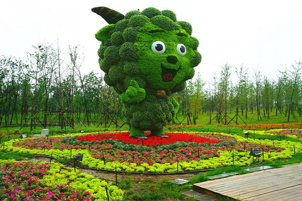 沈陽仿真植物造景,永不凋零的視覺盛宴
